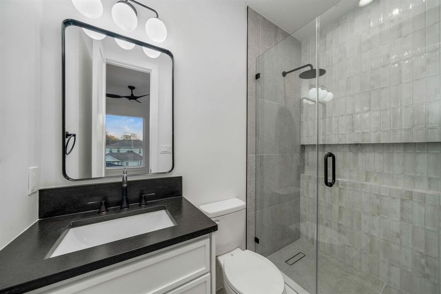 Furnished interior view inside a new home in , Dallas (Image 34).