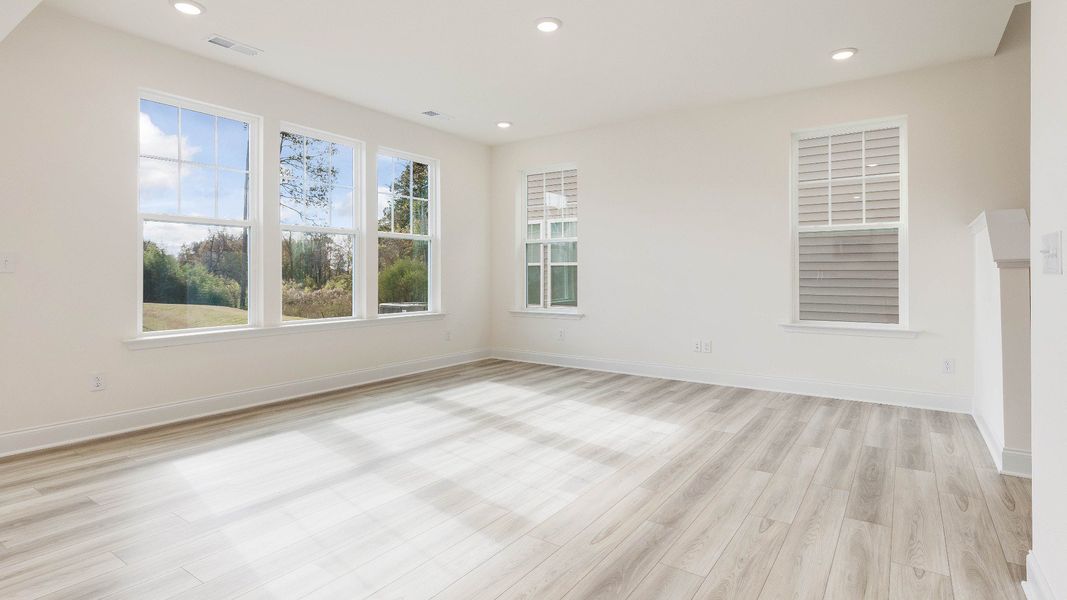 Furnished interior view inside a new home in The Grove at Neill's Pointe, Angier (Image 7).