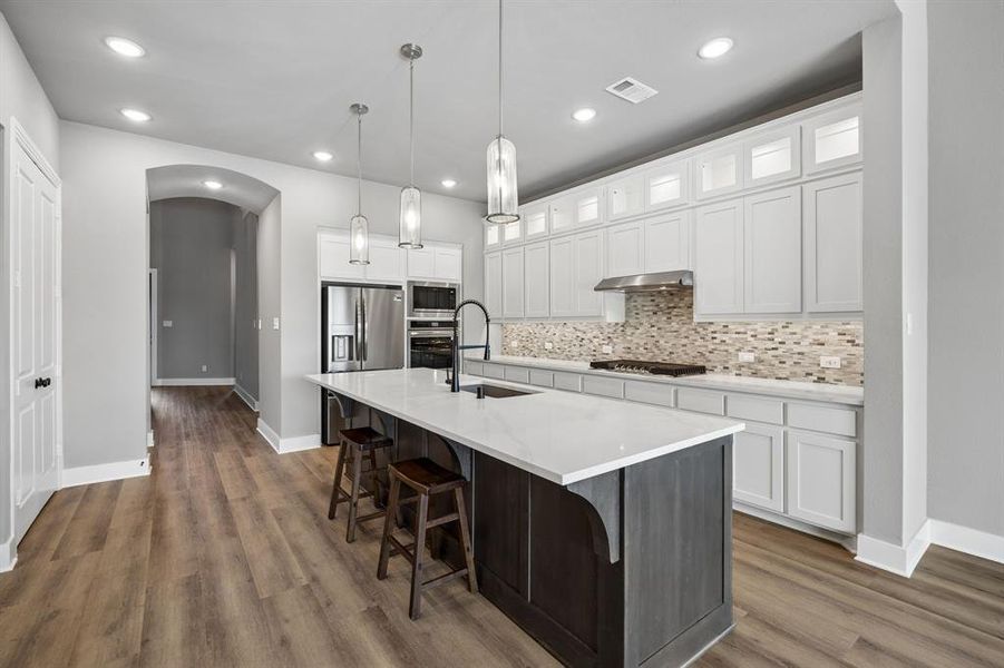 Furnished interior view inside a new home in , Fort Worth (Image 11).