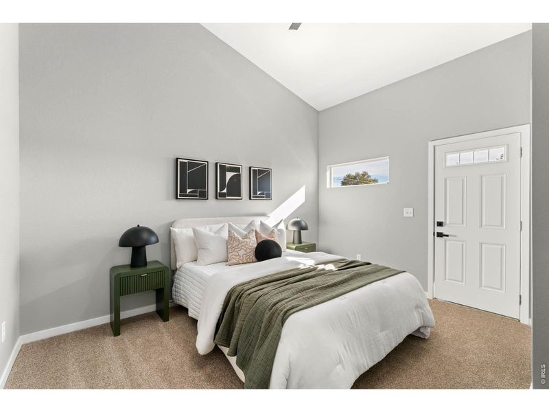 Furnished interior view inside a new home in , Evans (Image 24).