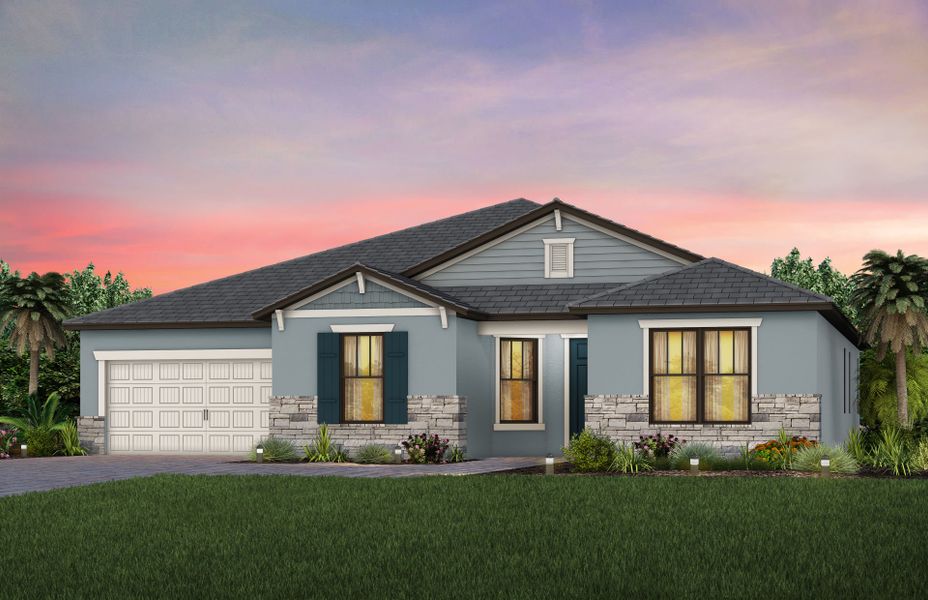 Exterior C2 with optional stone