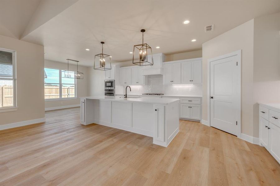 Furnished interior view inside a new home in , Abilene (Image 6). Furnished interior view inside a new home in , Abilene (Image 6).