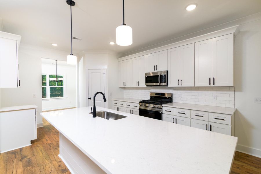 Furnished interior view inside a new home in , Charleston (Image 9).