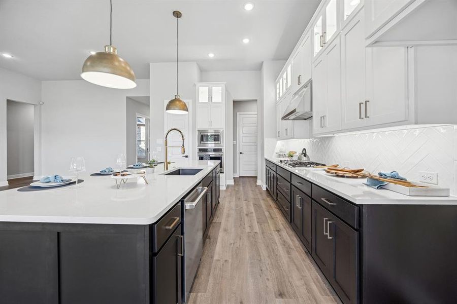 Furnished interior view inside a new home in Northshore at Lakewood Village - Garden Series, Lakewood Village (Image 9).