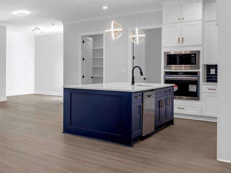 Furnished interior view inside a new home in , Conyers (Image 7).