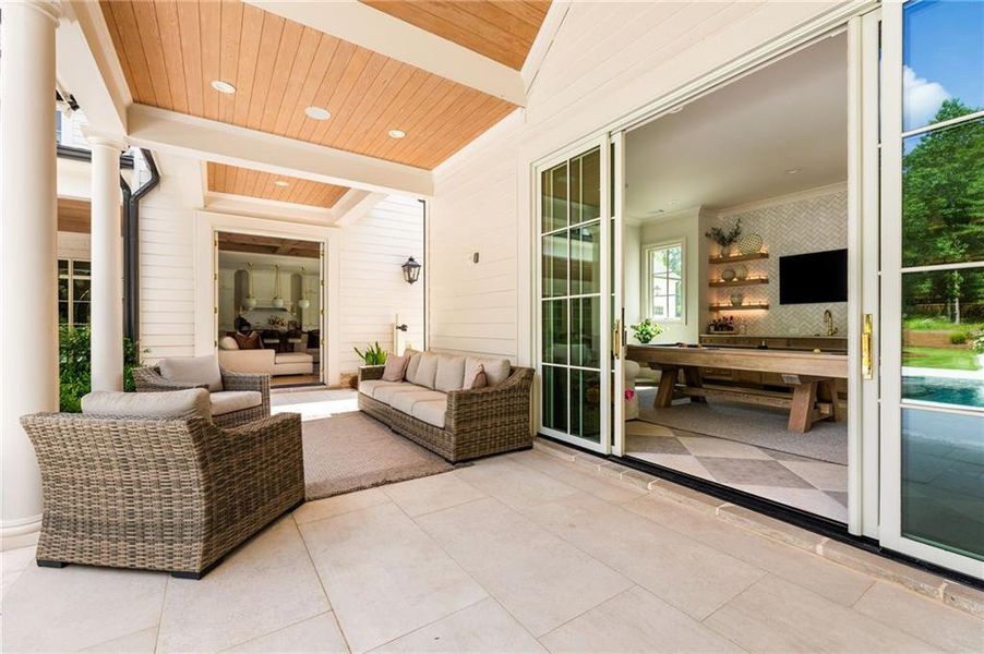 Exterior details and patio area of a home in , Canton (Image 30). Exterior details and patio area of a home in , Canton (Image 30).