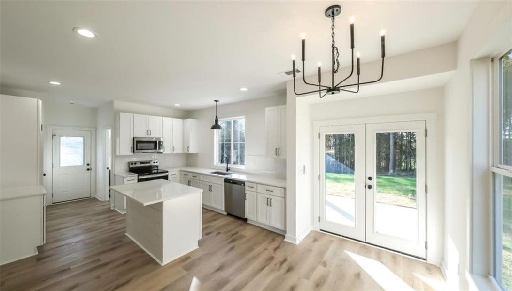 Furnished interior view inside a new home in , Lindale (Image 7).