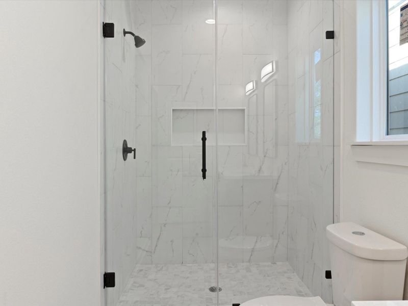 Furnished interior view inside a new home in , Houston (Image 16).