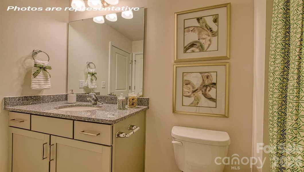 Furnished interior view inside a new home in Skybrook Corners, Huntersville (Image 9).