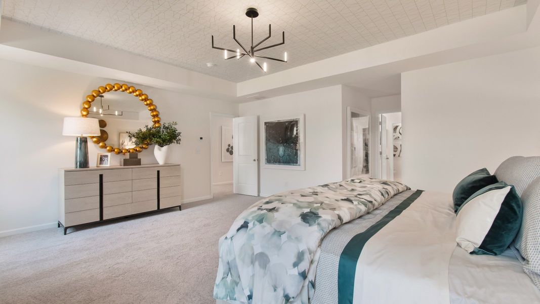 Furnished interior view inside a new home in Hamilton Lakes, Lawrenceville (Image 31).