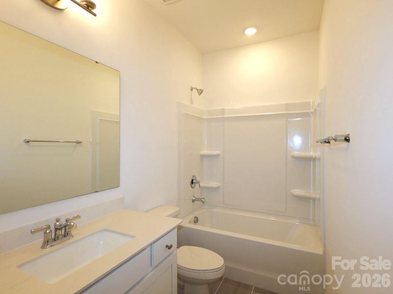 Secondary bathroom