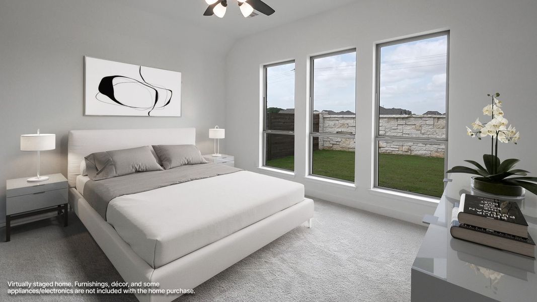 Furnished interior view inside a new home in Juniper Springs, Lockhart (Image 6).