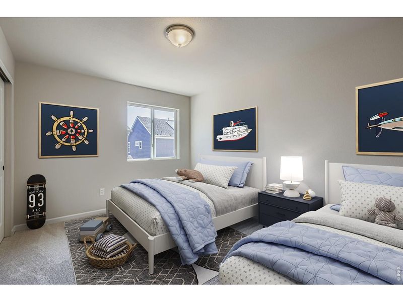 Furnished interior view inside a new home in Waterfield, Fort Collins (Image 15).