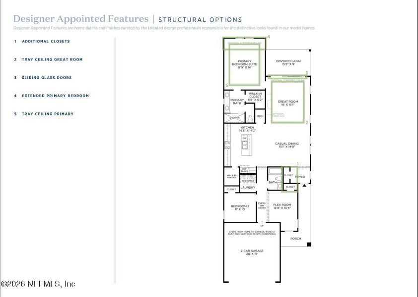 2D floor plan layout of this home in , St. Johns, FL (Image 2). 2D floor plan layout of this home in , St. Johns, FL (Image 2).