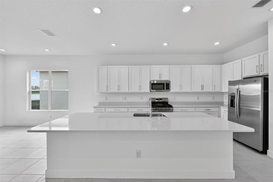 Furnished interior view inside a new home in Winding Ridge, Wesley Chapel (Image 8).