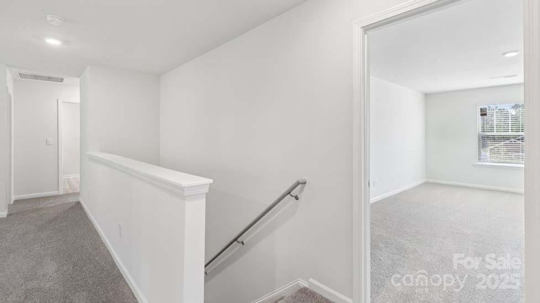 Spacious, unfurnished interior of a new home in Wallace Springs, Statesville (Image 19).