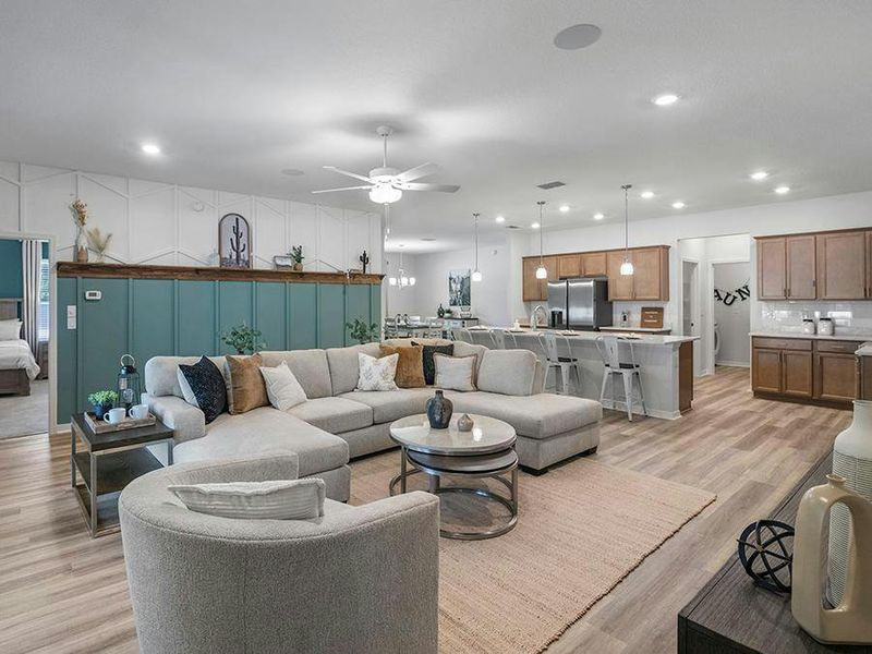 This beautiful home includes a spacious, open-concept layout - Summerlyn II by Highland Homes