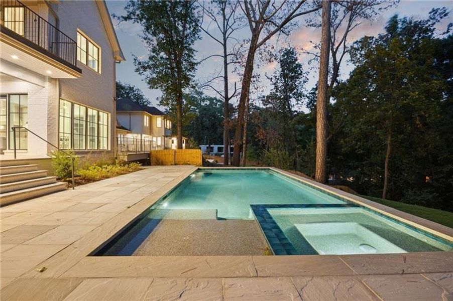 Exterior details and patio area of a home in , Atlanta (Image 37). Exterior details and patio area of a home in , Atlanta (Image 37).