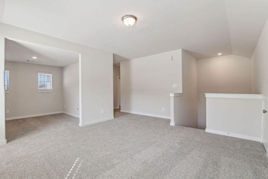 Spacious, unfurnished interior of a new home in Landing Meadows - Premier Series, New Caney (Image 14).