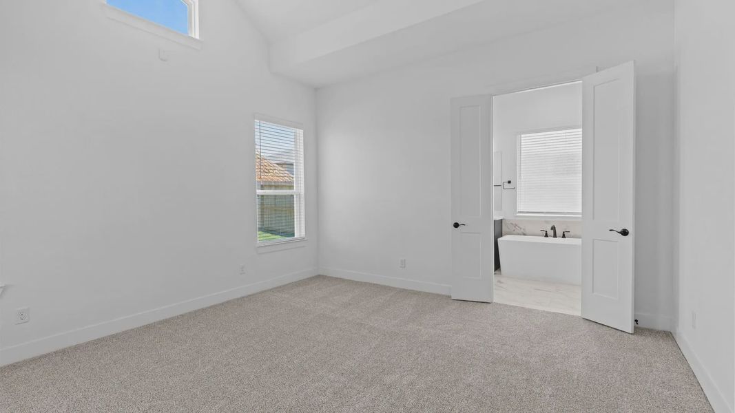 Spacious, unfurnished interior of a new home in Attwater 55s, Waller (Image 18).