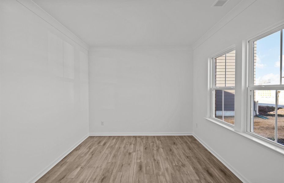 Spacious, unfurnished interior of a new home in Parkside Crossing, Charlotte (Image 41). Spacious, unfurnished interior of a new home in Parkside Crossing, Charlotte (Image 41).