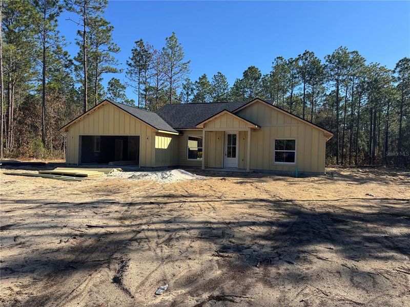 In-progress construction of a new home in , Ocala, FL (Image 3).