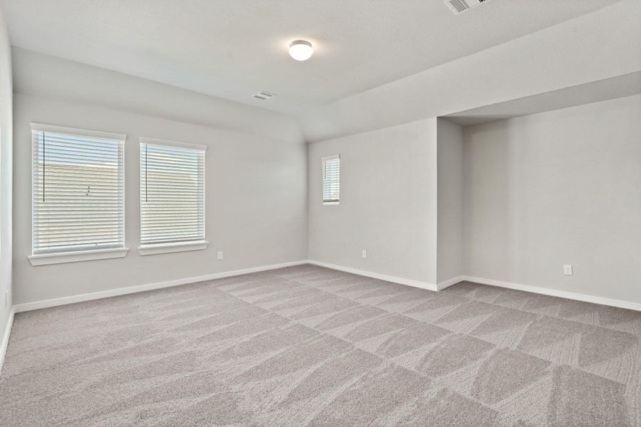 Spacious, unfurnished interior of a new home in Briarwood Crossing, Rosenberg (Image 21). Spacious, unfurnished interior of a new home in Briarwood Crossing, Rosenberg (Image 21).