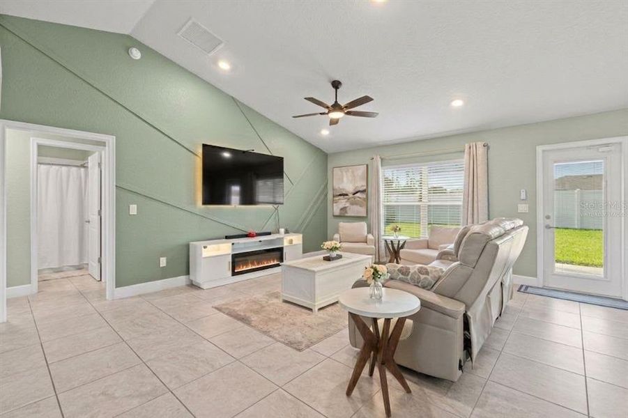 Furnished interior view inside a new home in Orange Blossom Hills, Summerfield (Image 6).
