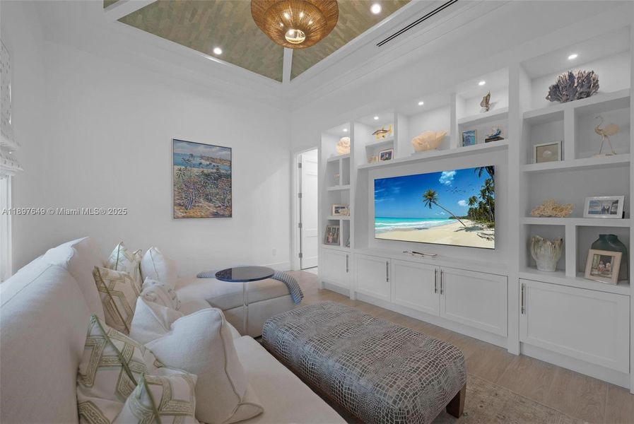 Furnished interior view inside a new home in , Key Largo (Image 11).