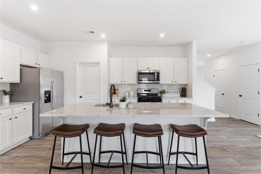 Furnished interior view inside a new home in Park Center Pointe, Mableton (Image 33).