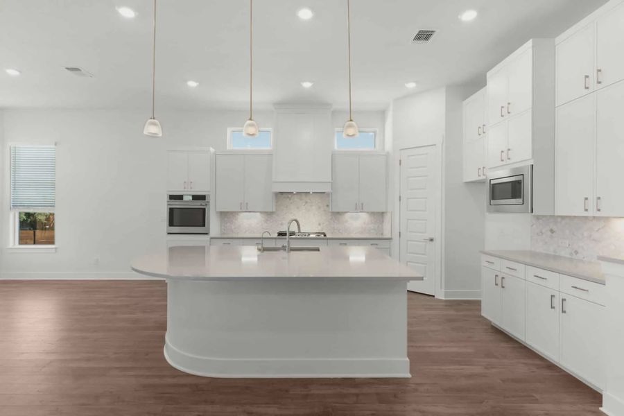 Representative furnished interior of a home built from the Sydney by Chesmar Homes in Broken Oak, Georgetown (Image 4).