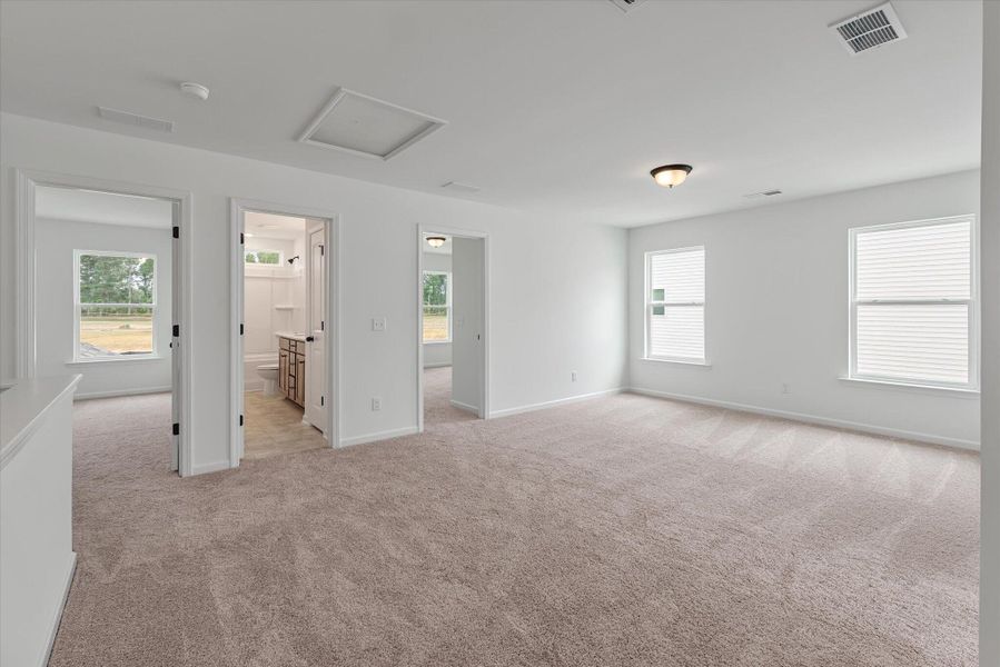 Spacious, unfurnished interior of a new home in Parker's Preserve, Ridgeville (Image 32). Spacious, unfurnished interior of a new home in Parker's Preserve, Ridgeville (Image 32).