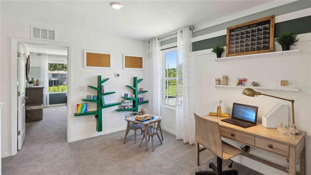 Furnished interior view inside a new home in Sandal Key, Weeki Wachee (Image 10).