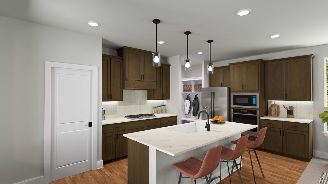 Representative furnished interior of a home built from the Sorrel by Tri Pointe Homes in Avondale, Fate (Image 3).