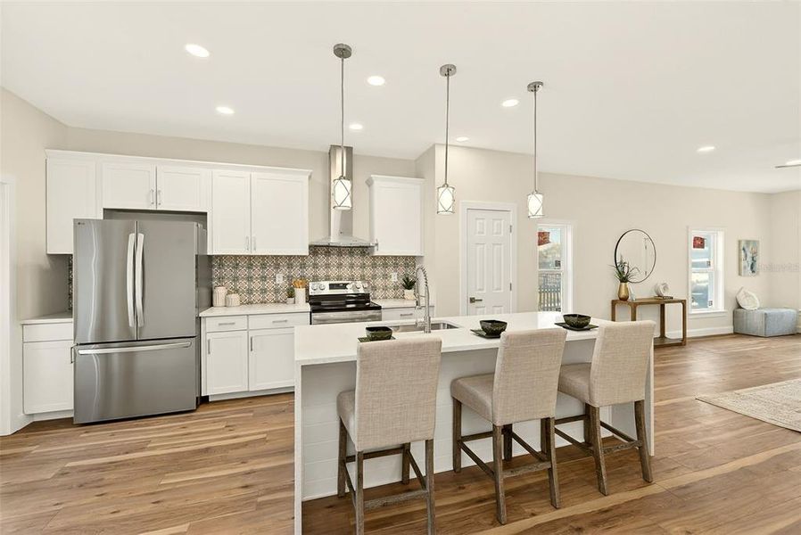 Furnished interior view inside a new home in , St. Petersburg (Image 6).