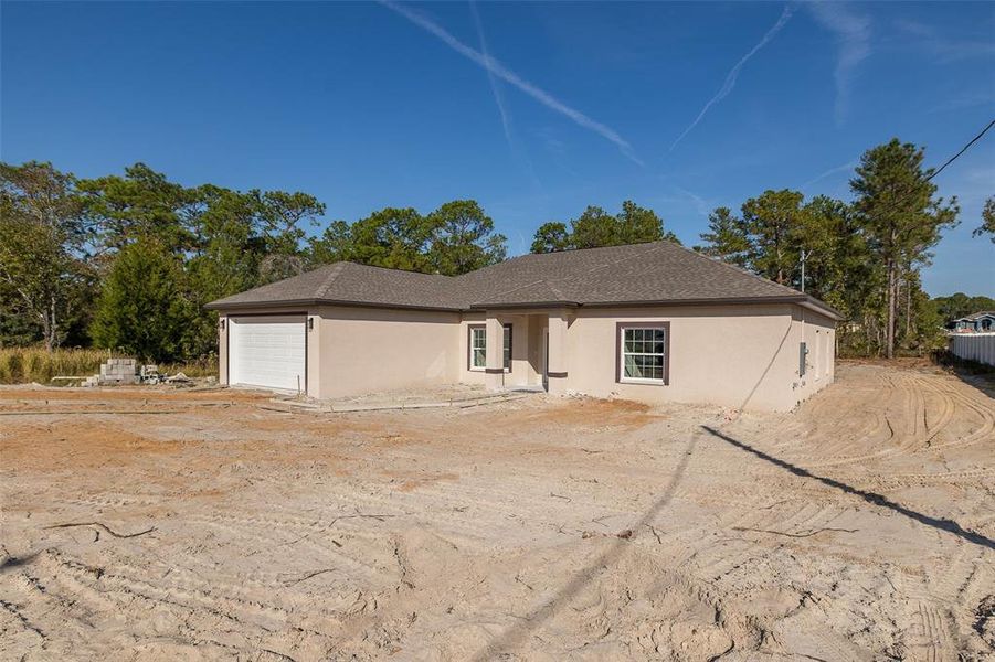 In-progress construction of a new home in , Weeki Wachee, FL (Image 65).