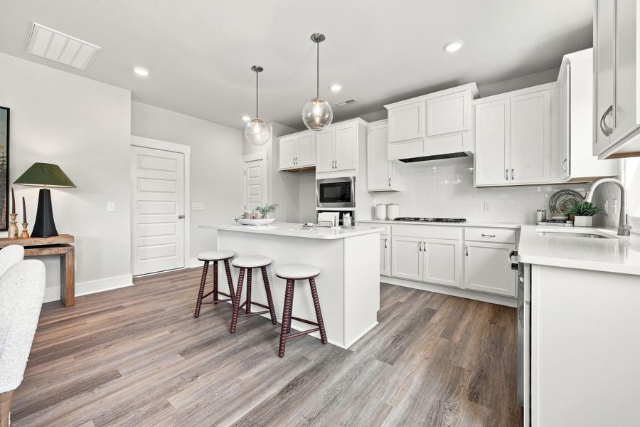 Furnished interior view inside a new home in Golden Gate, High Point (Image 5).