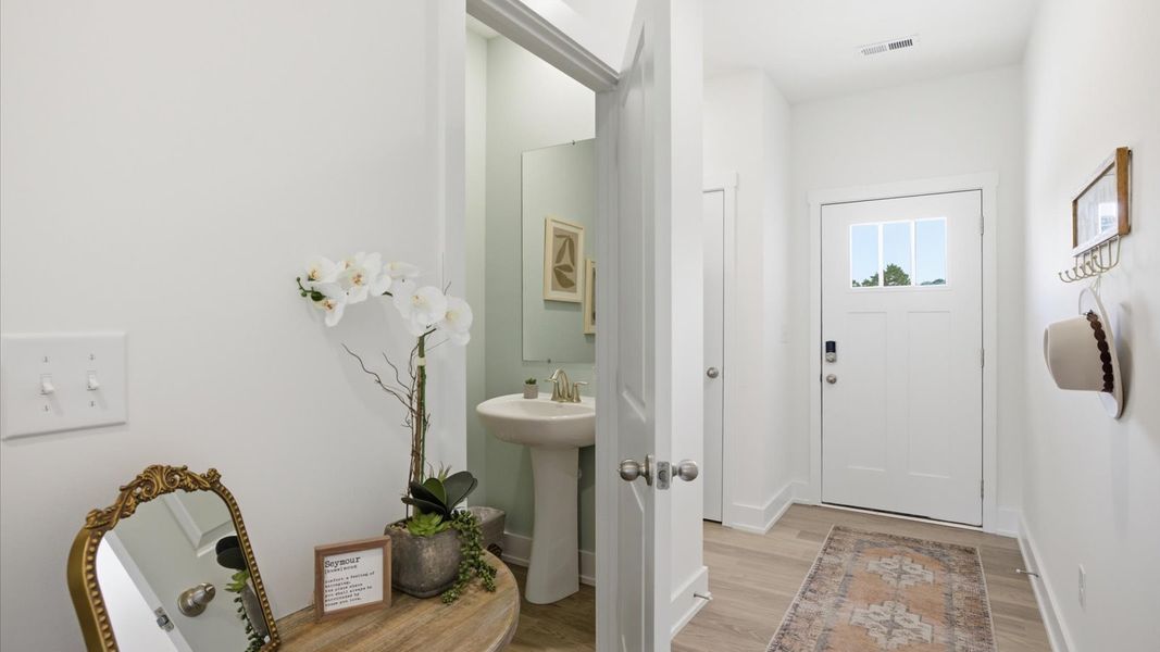 Furnished interior view inside a new home in Macon Townhomes, Seymour (Image 13).