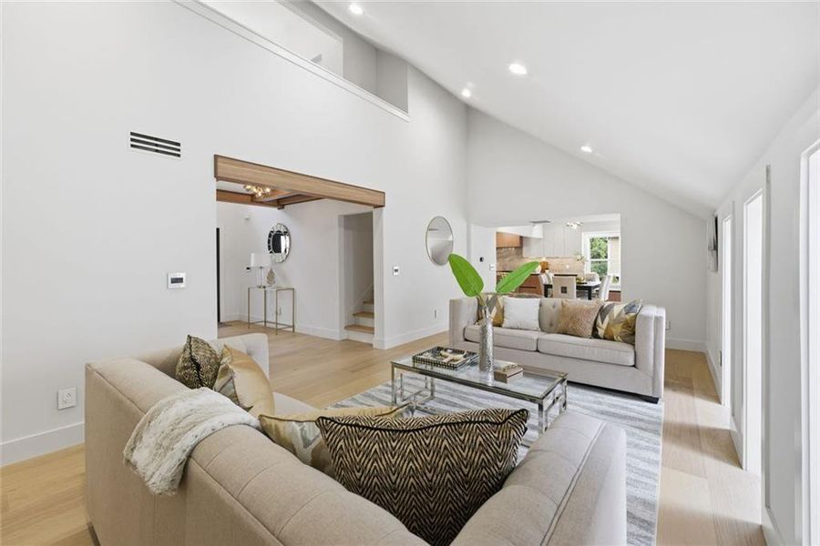 Furnished interior view inside a new home in , Brookhaven (Image 7).