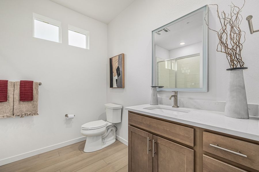 Furnished interior view inside a new home in The Residences at Victory Ridge, Colorado Springs (Image 11).