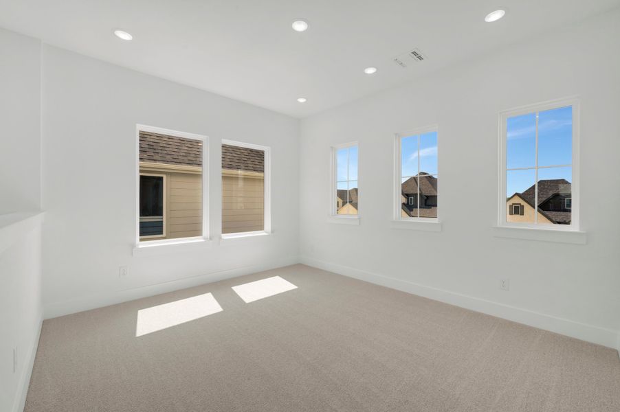 Spacious, unfurnished interior of a new home in Treeline, Justin (Image 38). Spacious, unfurnished interior of a new home in Treeline, Justin (Image 38).