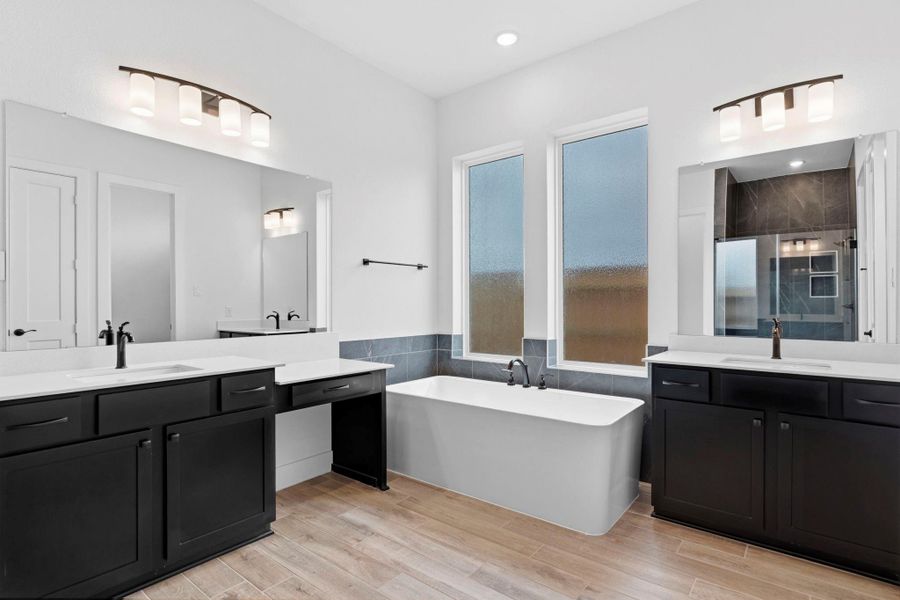 Furnished interior view inside a new home in Briarley, Montgomery (Image 12).