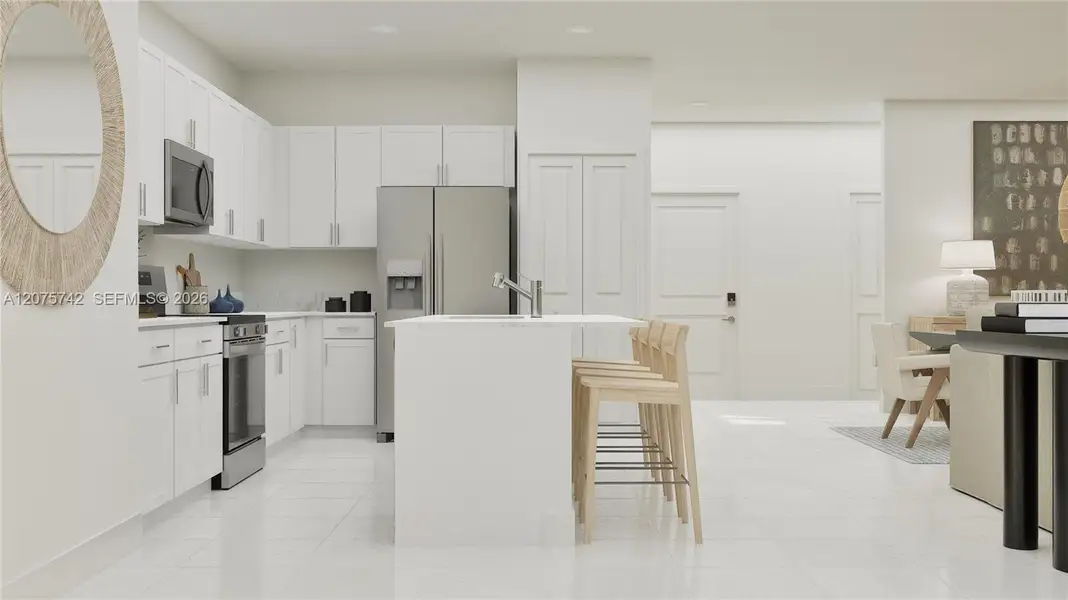 Furnished interior view inside a new home in Sunstone, Homestead (Image 13).