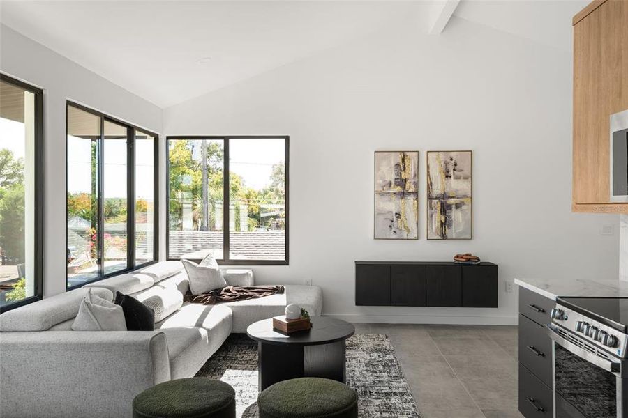 Furnished interior view inside a new home in , Winter Park (Image 52).