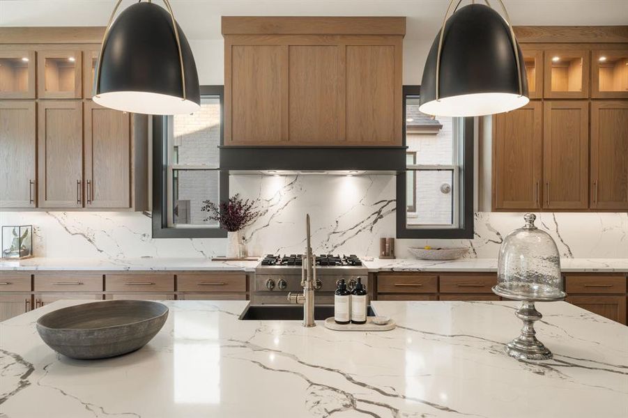 Close-up of interior finishes inside a home in Painted Tree 60' Series, McKinney (Image 20).