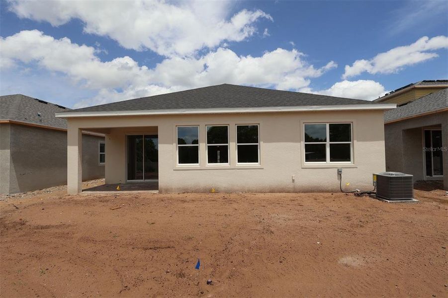 In-progress construction of a new home in Center Lake on the Park, St. Cloud, FL (Image 15). In-progress construction of a new home in Center Lake on the Park, St. Cloud, FL (Image 15).