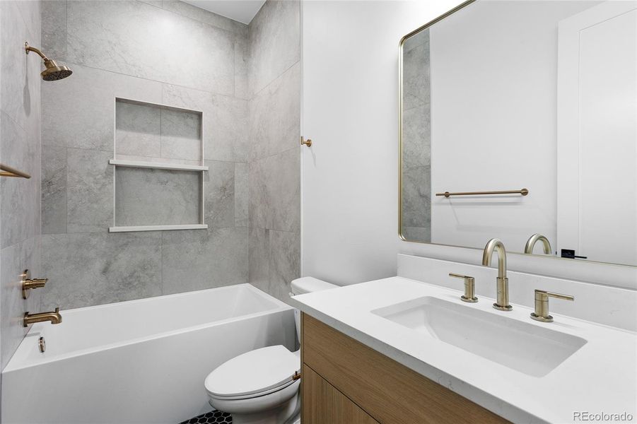 Furnished interior view inside a new home in , Denver (Image 12).