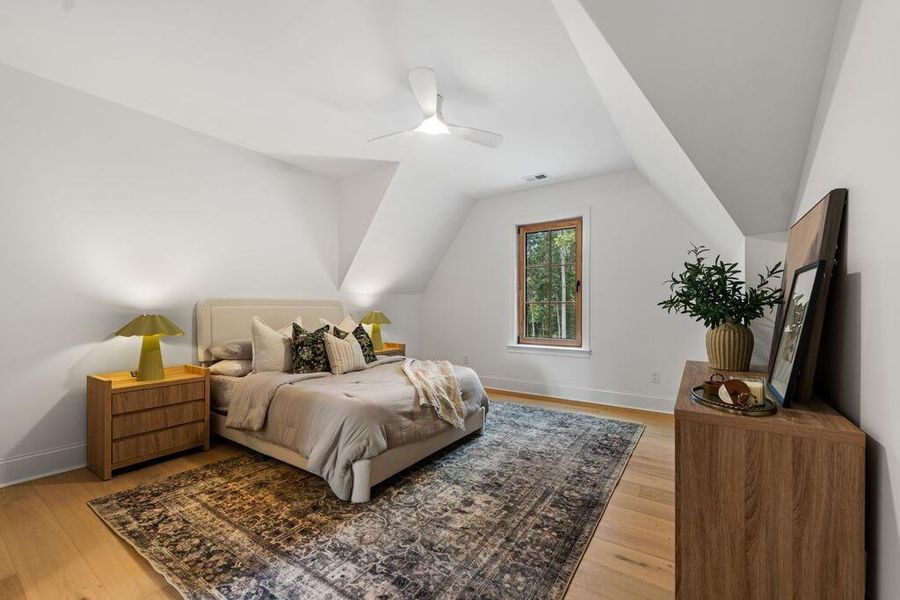 Furnished interior view inside a new home in , Ellijay (Image 49).
