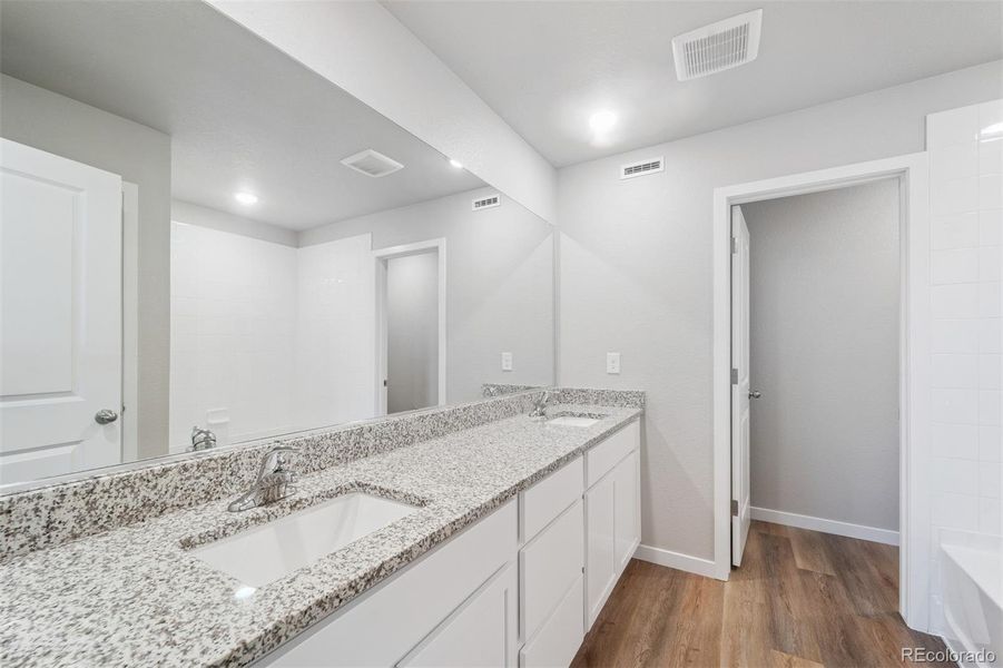 Furnished interior view inside a new home in Cottonwood Greens, Fort Lupton (Image 7).