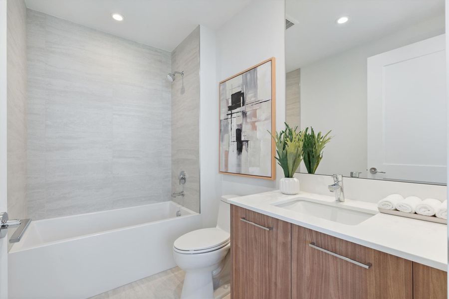 Furnished interior view inside a new home in , Fort Lauderdale (Image 2). Furnished interior view inside a new home in , Fort Lauderdale (Image 2).